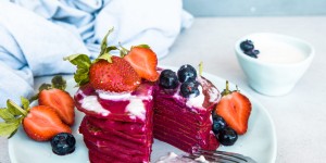 Beitragsbild des Blogbeitrags Rote Bete Pfannkuchen – ideal für BLW
