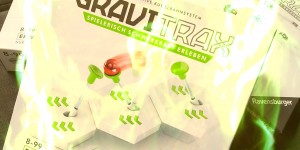 Beitragsbild des Blogbeitrags (Family-Rezension – Werbung) GraviTrax Erweiterung: Transfer von Ravensburger 