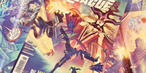 Beitragsbild des Blogbeitrags (Rezension – Werbung) Justice League 15: Die Kinder der Perpetua von James Tynion IV und Scott Snyder 