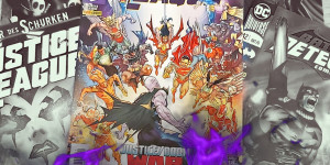 Beitragsbild des Blogbeitrags (Rezension – Werbung) Justice League 21: Die Entscheidungsschlacht! von Scott Snyder 