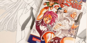 Beitragsbild des Blogbeitrags (Rezension – Werbung) Seven Deadly Sins 34 von Suzuki Nakaba