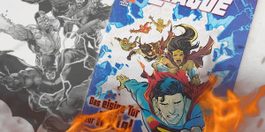 Beitragsbild des Blogbeitrags (Rezension – Werbung) Justice League 24 von Robert Venditti