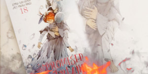 Beitragsbild des Blogbeitrags (Rezension – Werbung) The Promised Neverland 18 von Kaiu Shirai