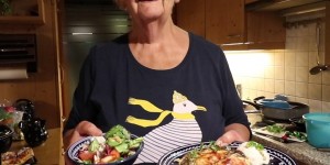 Beitragsbild des Blogbeitrags Cooking Grannies – Montreux Schnitzel von Oma Brigitte 