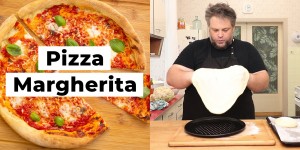 Beitragsbild des Blogbeitrags Pizza Margherita Rezept Video
