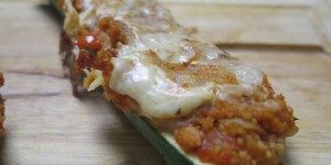 Beitragsbild des Blogbeitrags Zucchini mit Couscous und Ahornsirup gefüllt