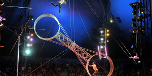 Beitragsbild des Blogbeitrags Zauberwelt im Zirkuszelt: Circus Louis Knie gastiert bei der Wiener Donaumarina