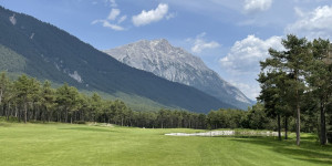 Beitragsbild des Blogbeitrags Golfpark Mieminger Plateau: 11 Kilometer sportliche Herausforderung und 360 Grad Bergpanorama 