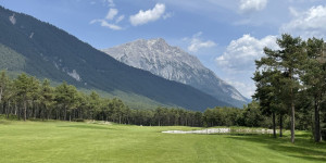 Beitragsbild des Blogbeitrags Golfpark Mieminger Plateau: 11 Kilometer sportliche Herausforderung und 360 Grad Bergpanorama