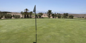 Beitragsbild des Blogbeitrags Marrakech 2/5 – Assoufid Golf Club: marokkanischer Wüstenkurs mit Grün-Oasen