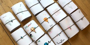 Beitragsbild des Blogbeitrags Sommerferien-Workshop: Buchbinden mit Kindern