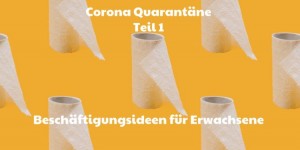 Beitragsbild des Blogbeitrags Corona Quarantäne: Beschäftigungsideen für Erwachsene 