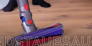 Beitragsbild des Blogbeitrags Platzsparend. Effektiv. Kabellos. Ein Staubsaugerbericht.