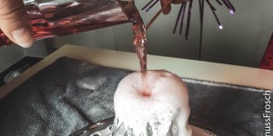 Beitragsbild des Blogbeitrags Vulkanausbruch am Küchentisch – DIY