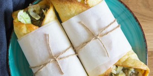 Beitragsbild des Blogbeitrags Low Carb Wraps 