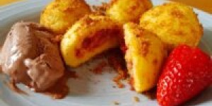 Beitragsbild des Blogbeitrags Ein glutenfreier Topfenteig für Fruchtknödel