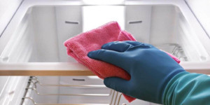 Beitragsbild des Blogbeitrags 8 einfache Tipps zum Entfernen von Schimmel aus dem Kühlschrank