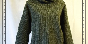 Beitragsbild des Blogbeitrags Winterpullover genäht statt gestrickt