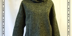 Beitragsbild des Blogbeitrags Winterpullover genäht statt gestrickt 