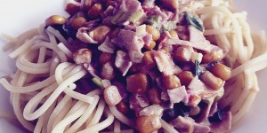 Beitragsbild des Blogbeitrags Sweet Spaghetti Kinderrezept zum Nachkochen 