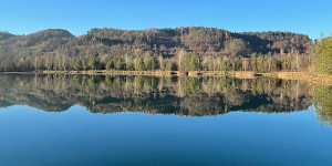Beitragsbild des Blogbeitrags Schöne Herbstrunde um den Badesee Ferlach
