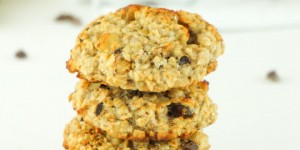 Beitragsbild des Blogbeitrags Vegane Kekse ohne Zucker – Rezept für leckere Bananen Plätzchen