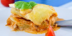 Beitragsbild des Blogbeitrags Kohlrabi Lasagne – Low Carb Gericht zum Abnehmen