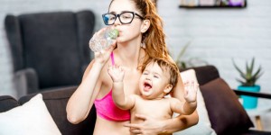 Beitragsbild des Blogbeitrags Abnehmen nach der Schwangerschaft – Die 10 besten Tipps
