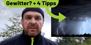 Beitragsbild des Blogbeitrags Outdoor – Gefahr Gewitter? + 4 Tipps!