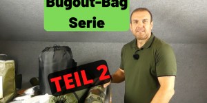 Beitragsbild des Blogbeitrags Bugoutbag Serie – TEIL 2 – MIT-Tasche, Shelter, Schlafen, Wasser, Nahrung!