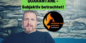 Beitragsbild des Blogbeitrags Quarantäne – Subjektiv betrachtet!