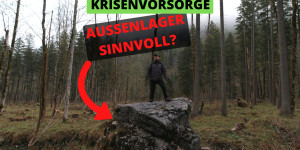 Beitragsbild des Blogbeitrags Krisenvorsorge – Aussenlager sinnvoll? Habe ich sowas?  