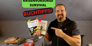 Beitragsbild des Blogbeitrags Krisenvorsorge – Survival – uvm., was liest Prepper Fox + Buchtipps