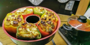 Beitragsbild des Blogbeitrags Kochen im Wohnmobil – unsere (vegetarischen) Gerichte und Rezepte