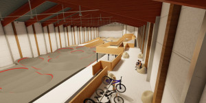 Beitragsbild des Blogbeitrags Österreichs erster Indoor-Bikepark entsteht in Tirol 