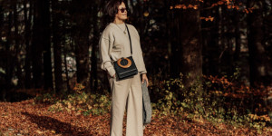 Beitragsbild des Blogbeitrags Herbstlook: Culottes monochrom gestylt 