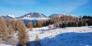 Beitragsbild des Blogbeitrags Und los geht’s – die Schneeschuhe angeschnallt