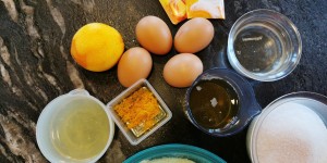 Beitragsbild des Blogbeitrags Saftig flaumiger Orangenkuchen