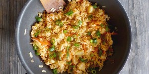 Beitragsbild des Blogbeitrags Easy Pineapple Fried Rice Recipe 