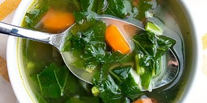 Beitragsbild des Blogbeitrags Fresh Turnip Green Soup Recipe