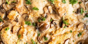 Beitragsbild des Blogbeitrags Chicken Marsala with Mushrooms Recipe 