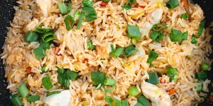 Beitragsbild des Blogbeitrags Chicken Fried Rice Recipe