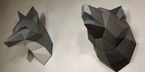 Beitragsbild des Blogbeitrags Der Wolfskopf für die Wand wird endlich fertig