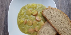 Beitragsbild des Blogbeitrags Erbseneintopf