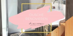 Beitragsbild des Blogbeitrags Dusche renovieren, Badezimmer wie neu 