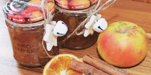 Beitragsbild des Blogbeitrags Apfelstrudel-Marmelade 
