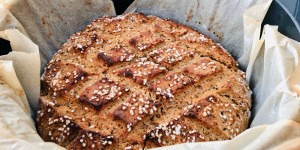 Beitragsbild des Blogbeitrags Vollkorn-Krustenbrot
