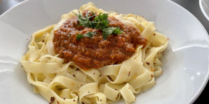Beitragsbild des Blogbeitrags Homemade Tagliatelle ❤️