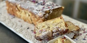 Beitragsbild des Blogbeitrags Apfelkuchen (low carb, glutenfrei)