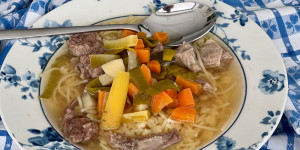 Beitragsbild des Blogbeitrags Rindsuppe - Tafelspitz - Schermrippe uvm.